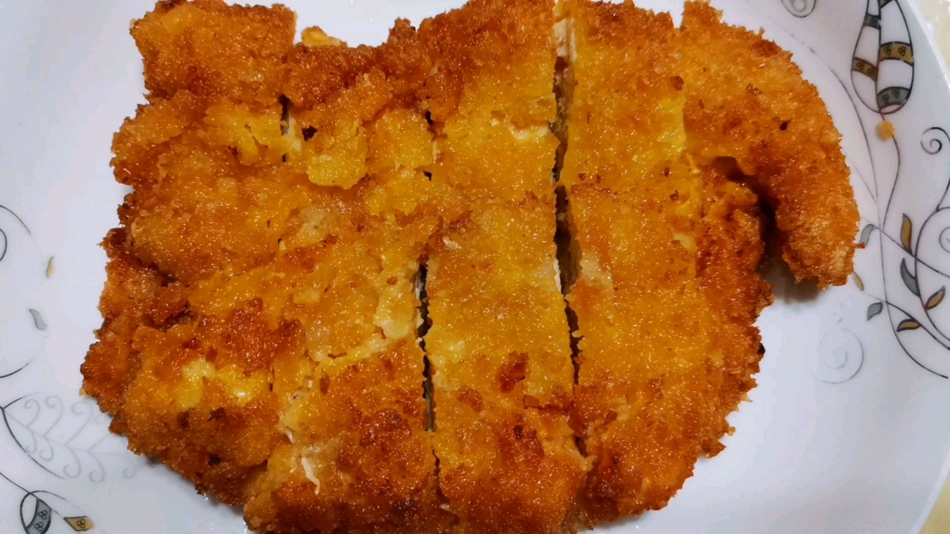 炸鸡排,原来做法这么简单,酥脆鲜香,好吃解馋