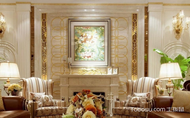 欧式古典沙发背景墙,这样设计美得没话说,看完瞬间来灵感!
