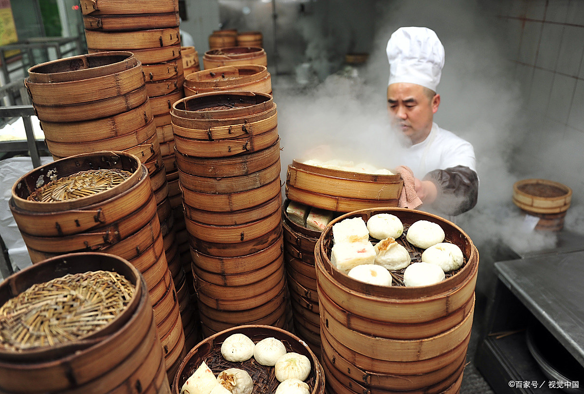 九层笼屉蒸包子,哪层包子先熟