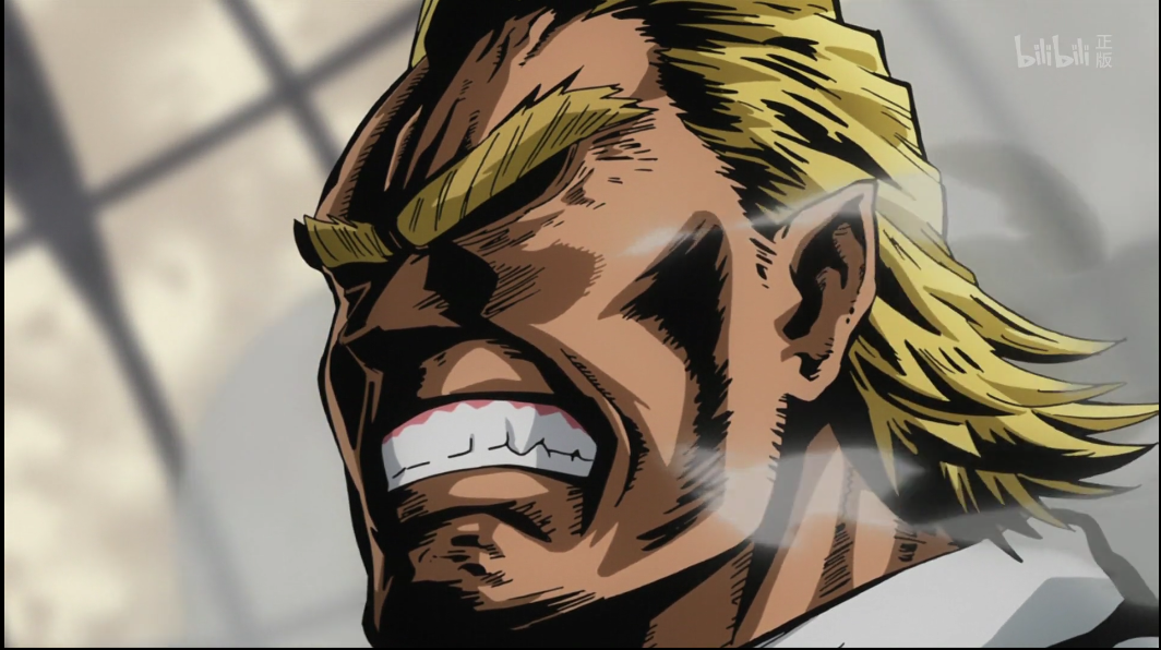 热血的欧尔麦特经典支援名场面 已经没事了,要问为什么因为我来了