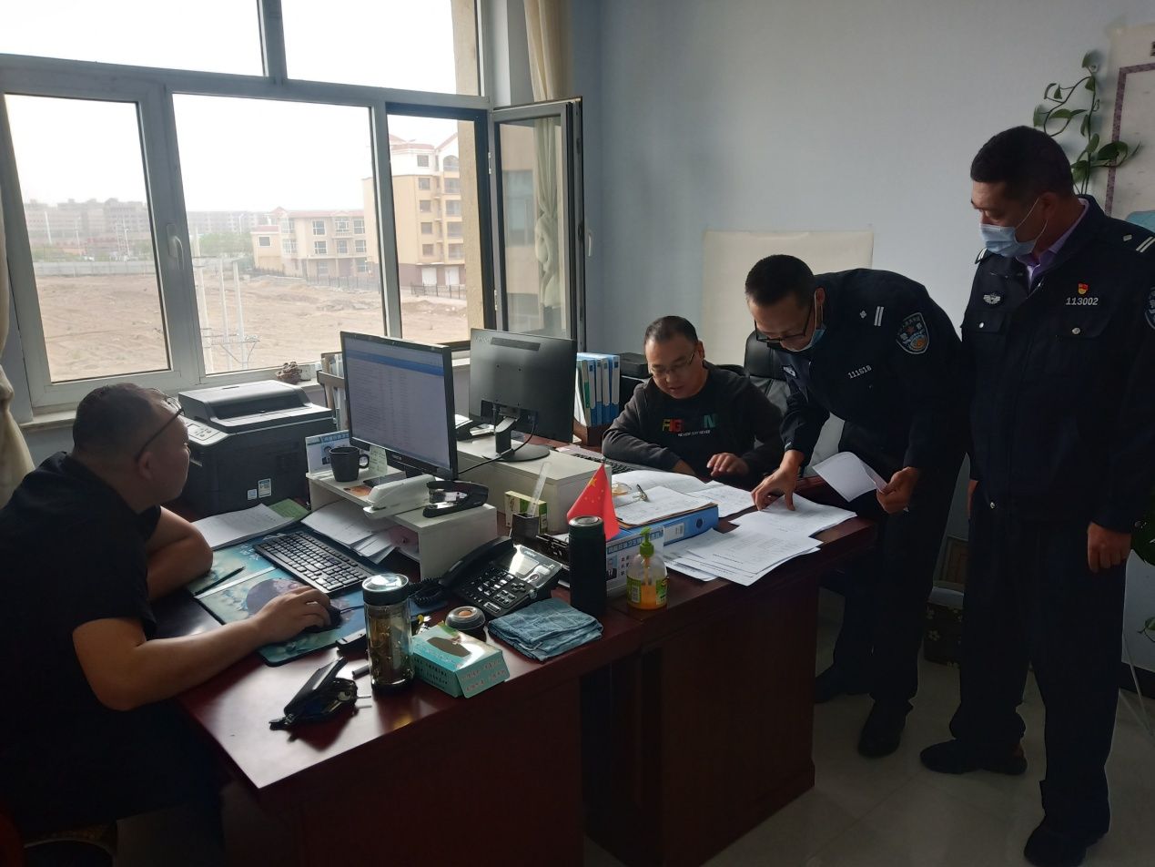 内蒙古杭锦后旗公安局网安大队开展网络安全执法检查