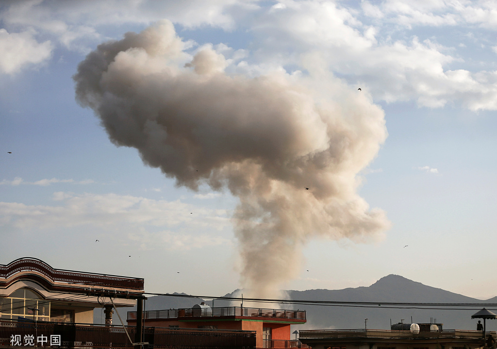 阿富汗内政部附近发生汽车爆炸 致7死7伤