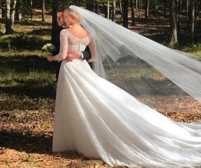 超模小kk结婚啦,晒出超唯美结婚照!