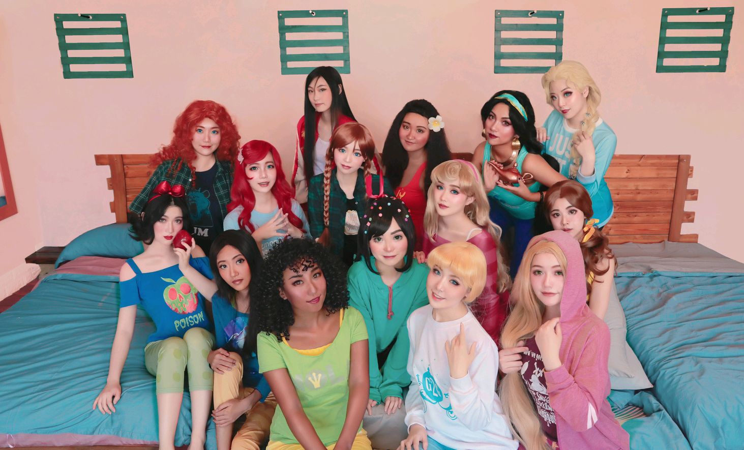 别低头,王冠会掉,少女最羡慕的迪士尼公主cos大全,我酸了,你了