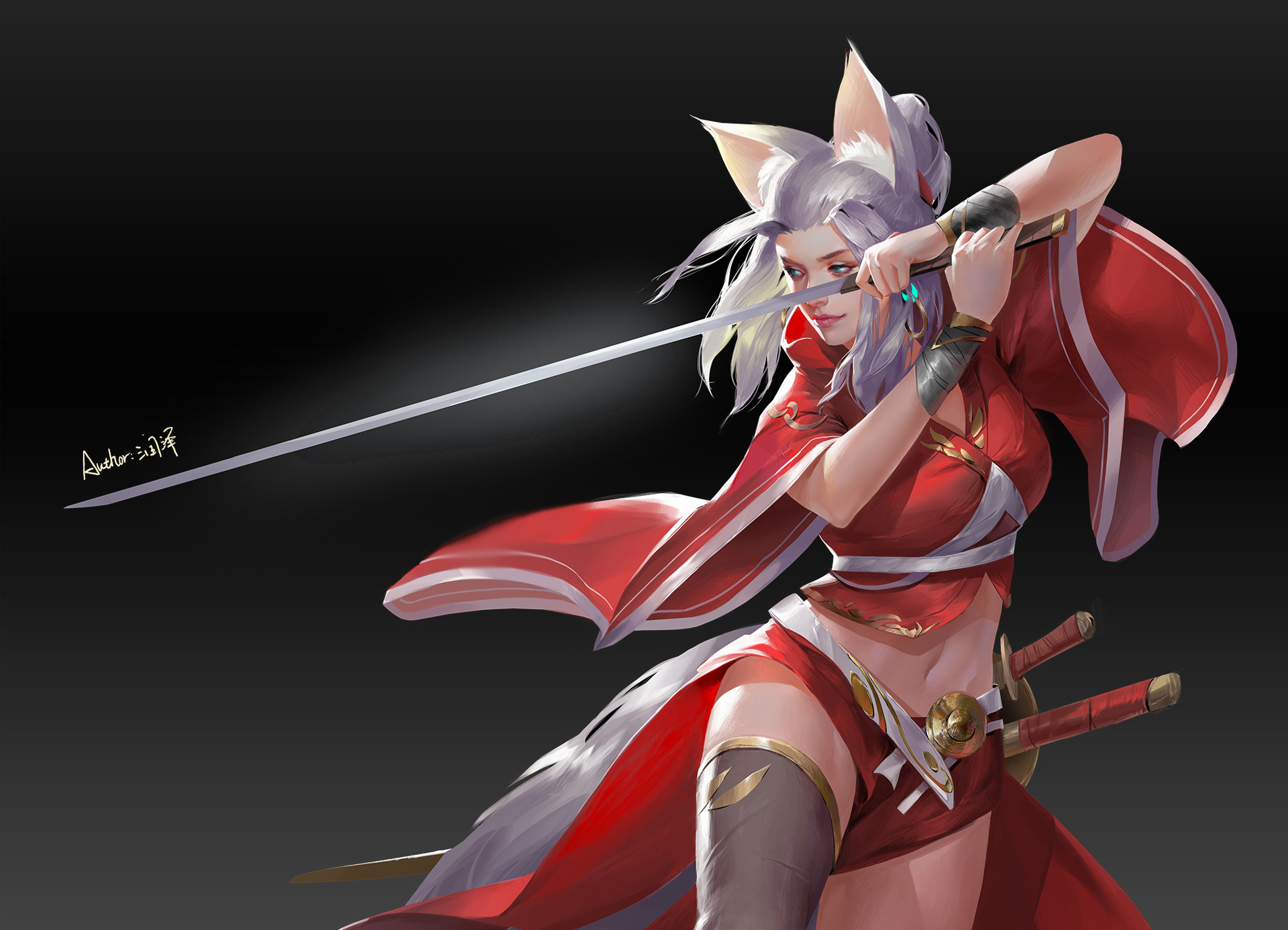 一组画风相当不错的国风系列人物插画作品!传统之美不止于型!