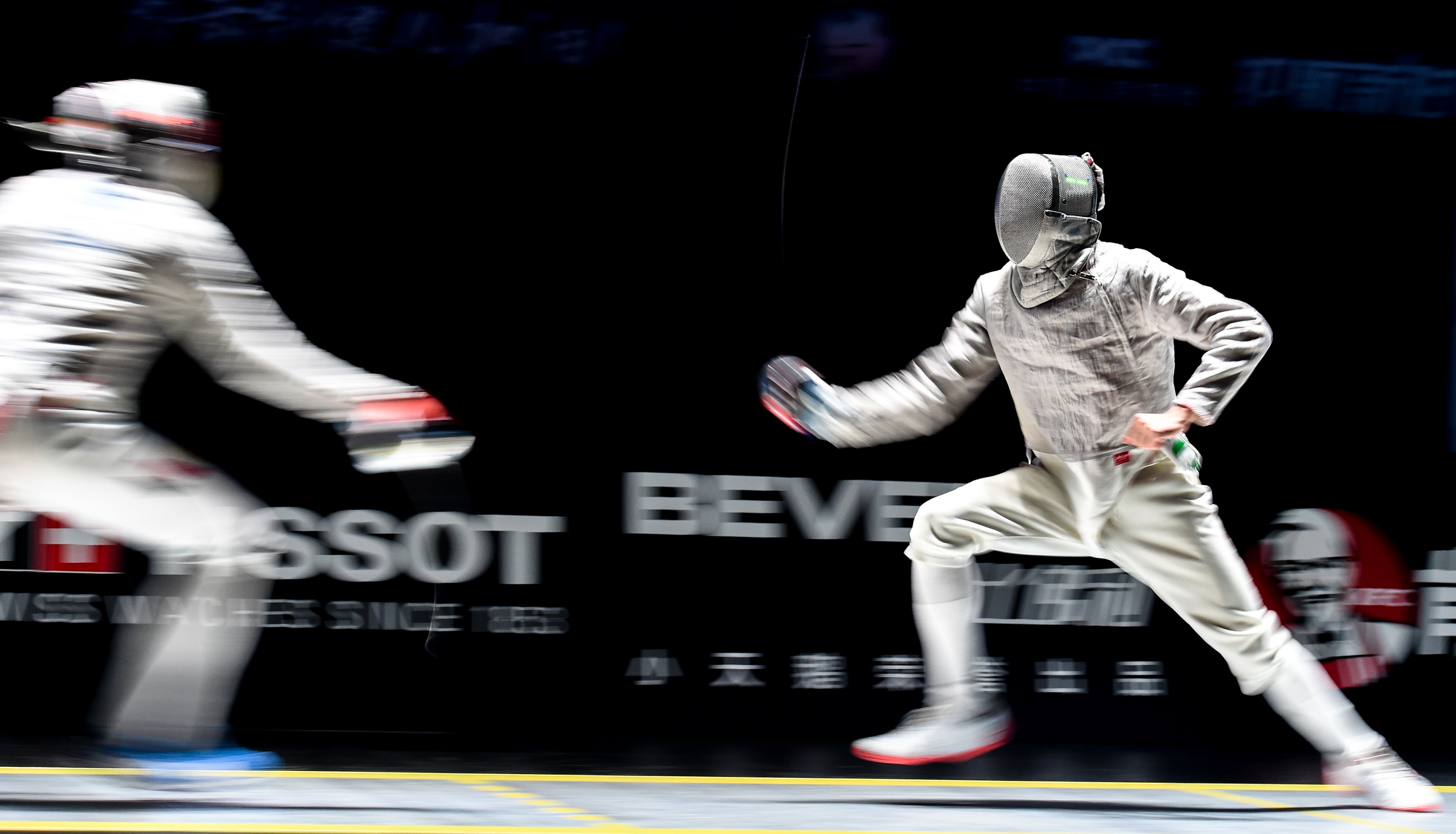 击剑——世锦赛:中国选手许英明无缘男佩16强(5)