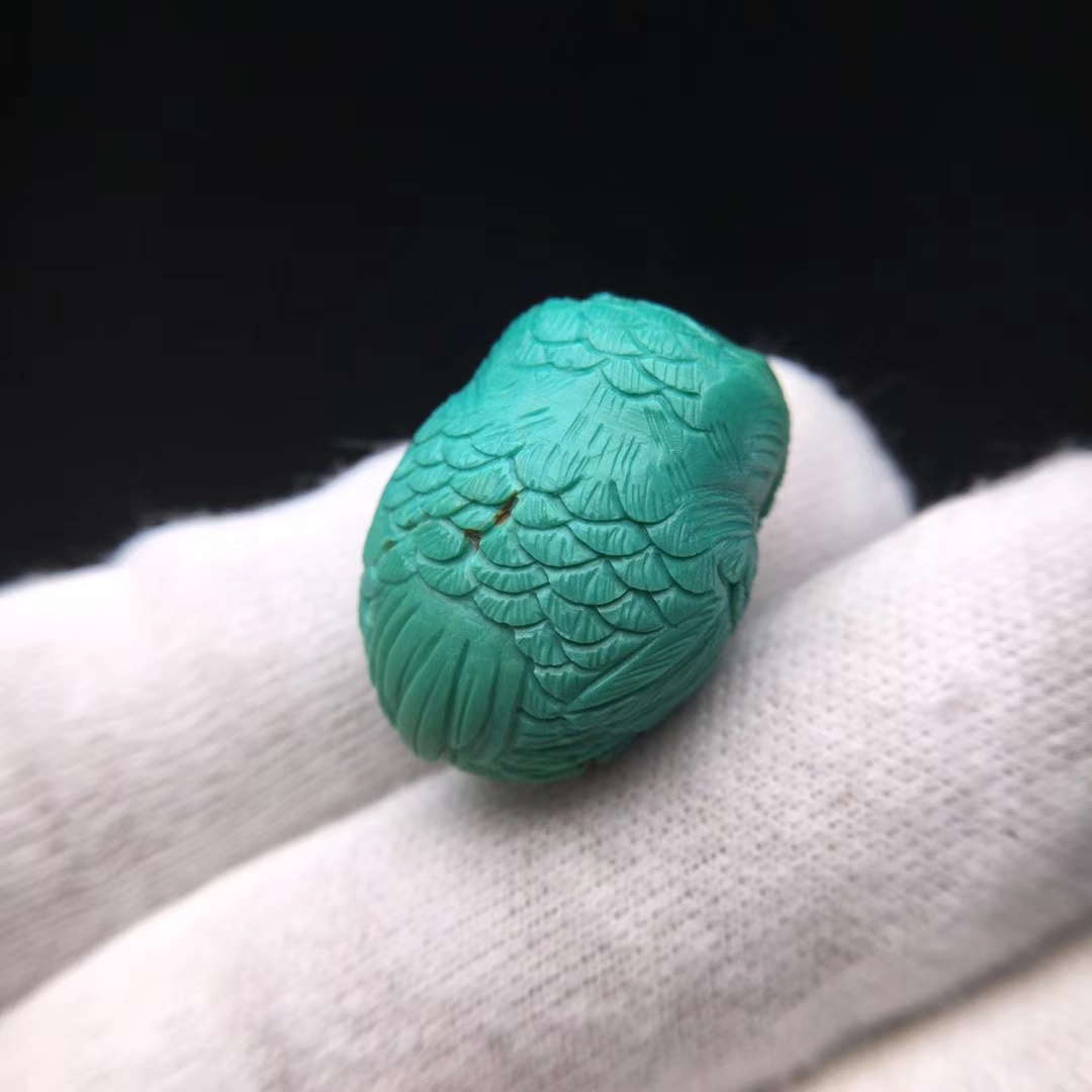 粉压绿松石厉害了,足以以假乱真了!