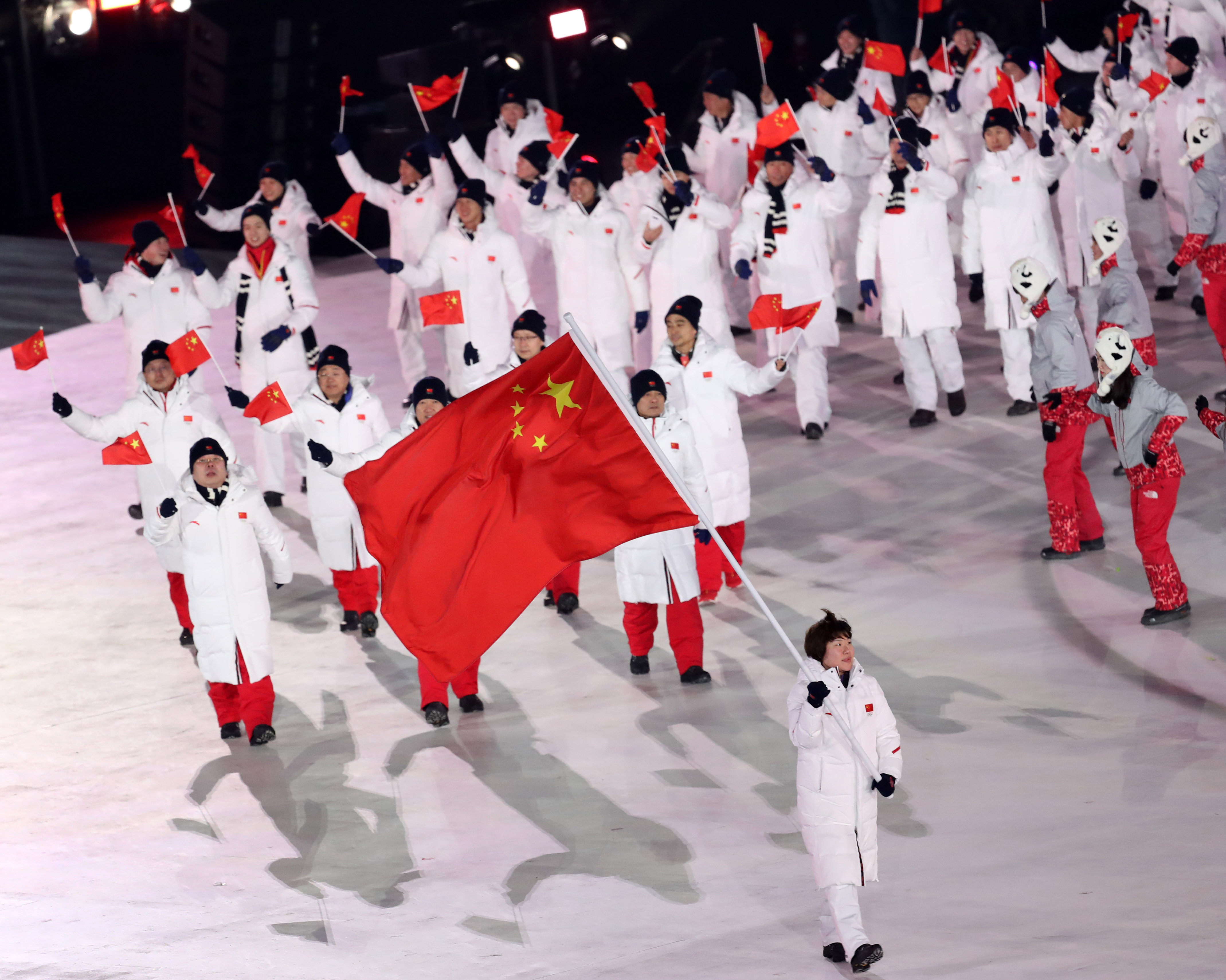 平昌冬奥会开幕图片