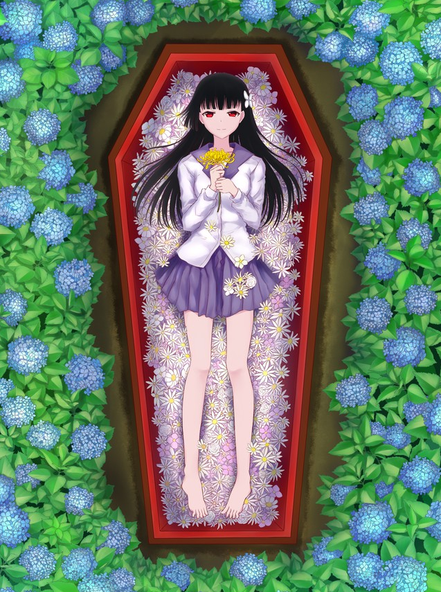 散华礼弥动漫壁纸:就算人家是一个僵尸,那也是女神的存在