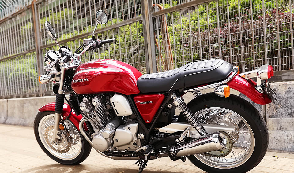 复刻70年代经典车型,2019款本田cb1100ex实车欣赏