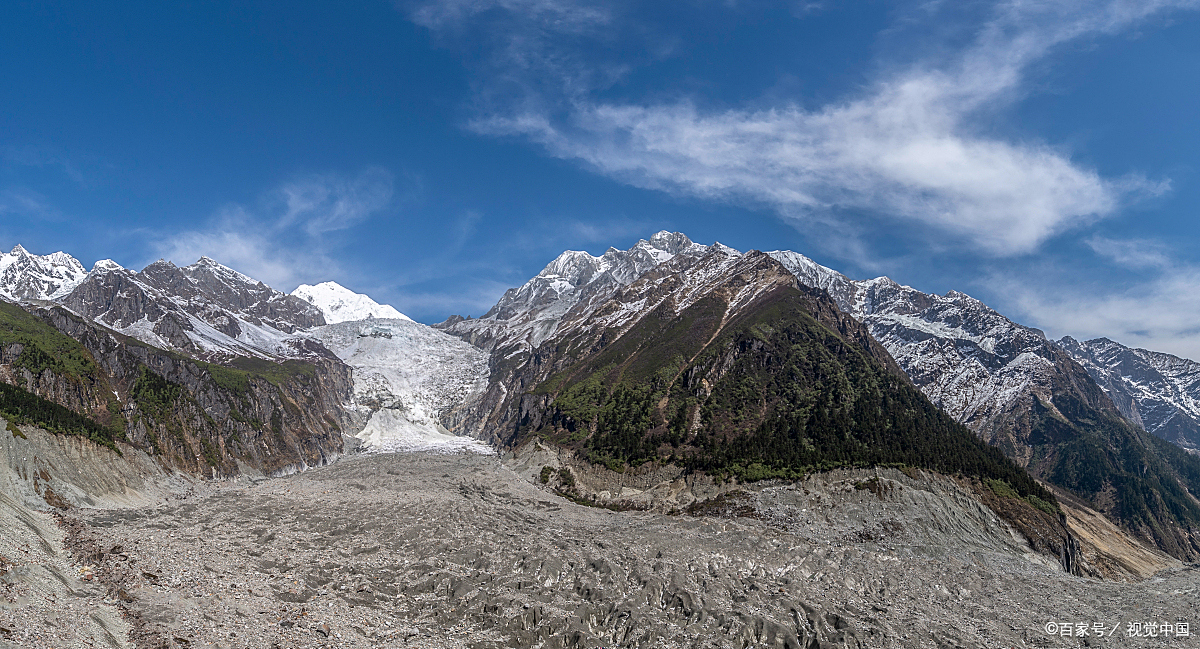 海螺沟冰瀑布,我国最大的冰瀑布