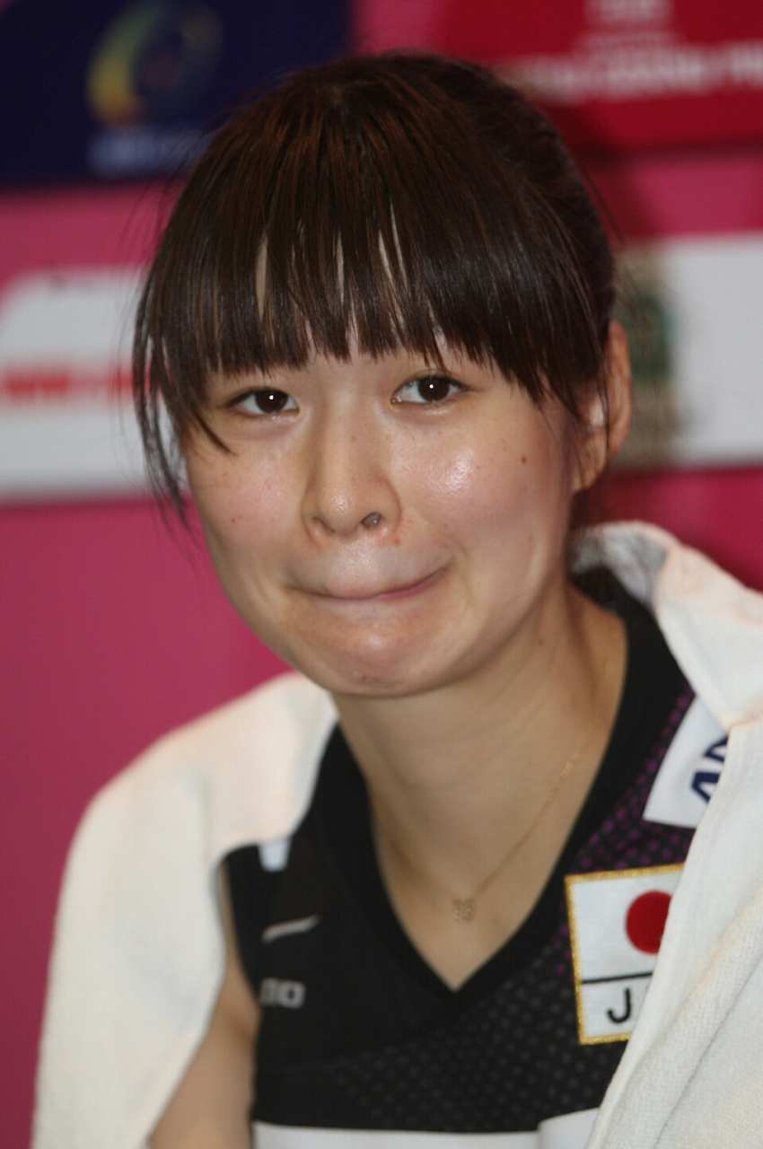 木村纱织是日本女排的颜值担当.