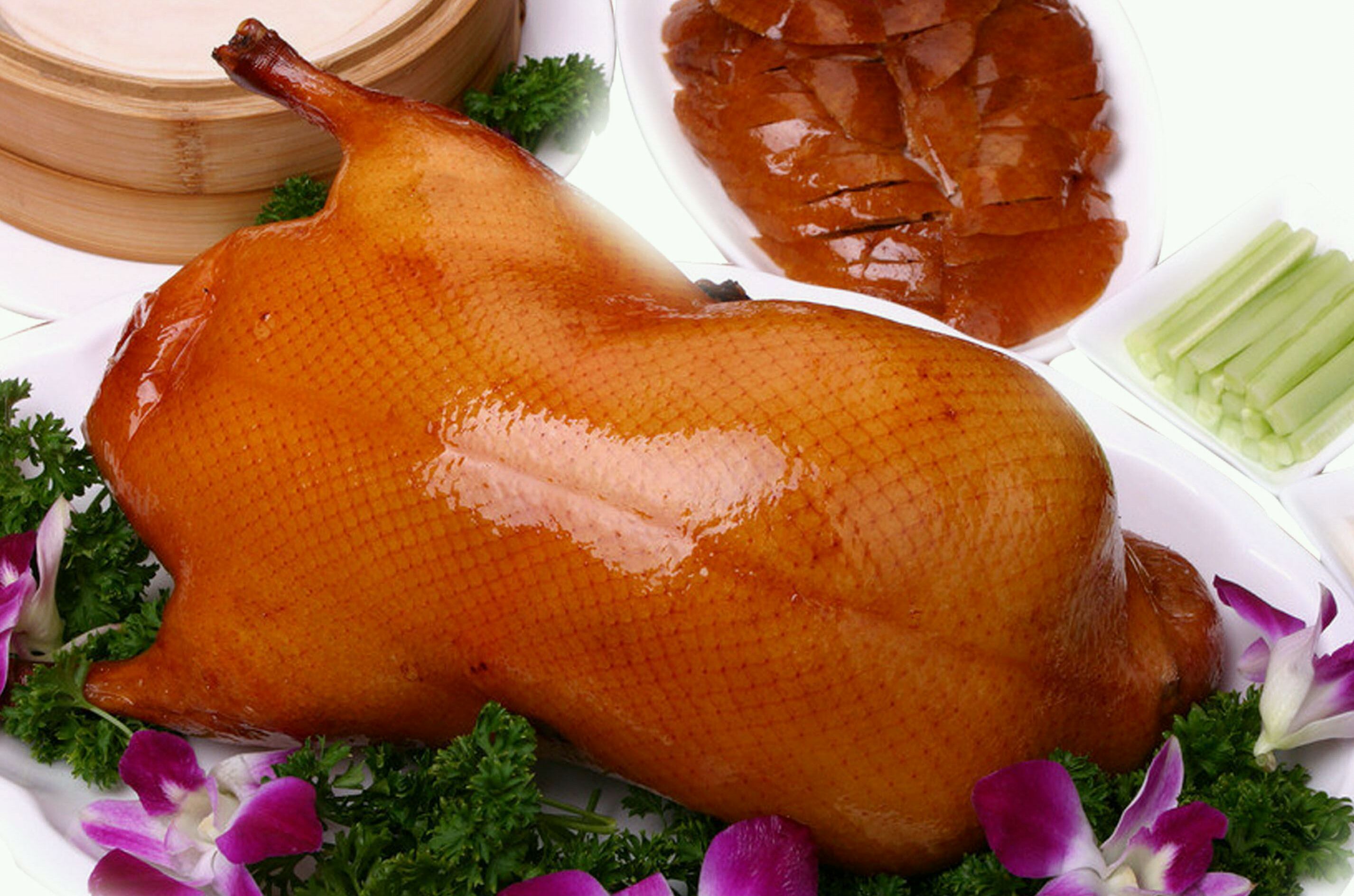 举世闻名的北京烤鸭