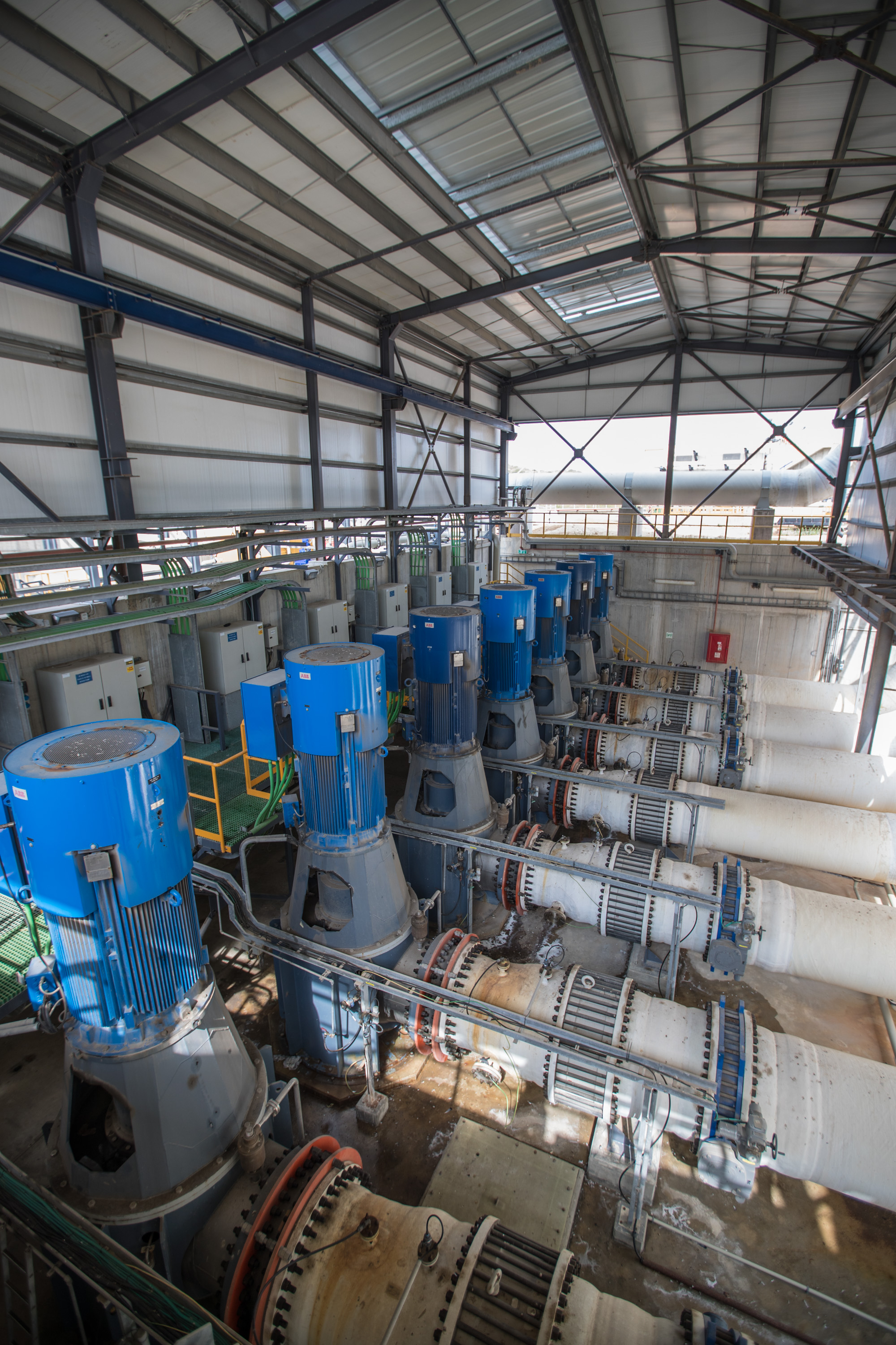 海水淡化滋润"干渴"以色列——走进以色列海水淡化厂(2)