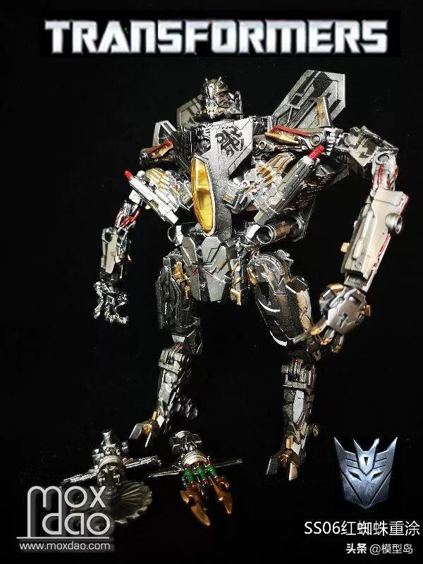变形金刚 重涂 ss06 v级红蜘蛛