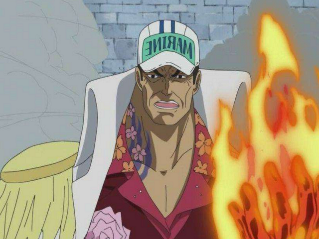 海贼王:艾斯可以打得过赤犬的,这四张图告诉你真相!