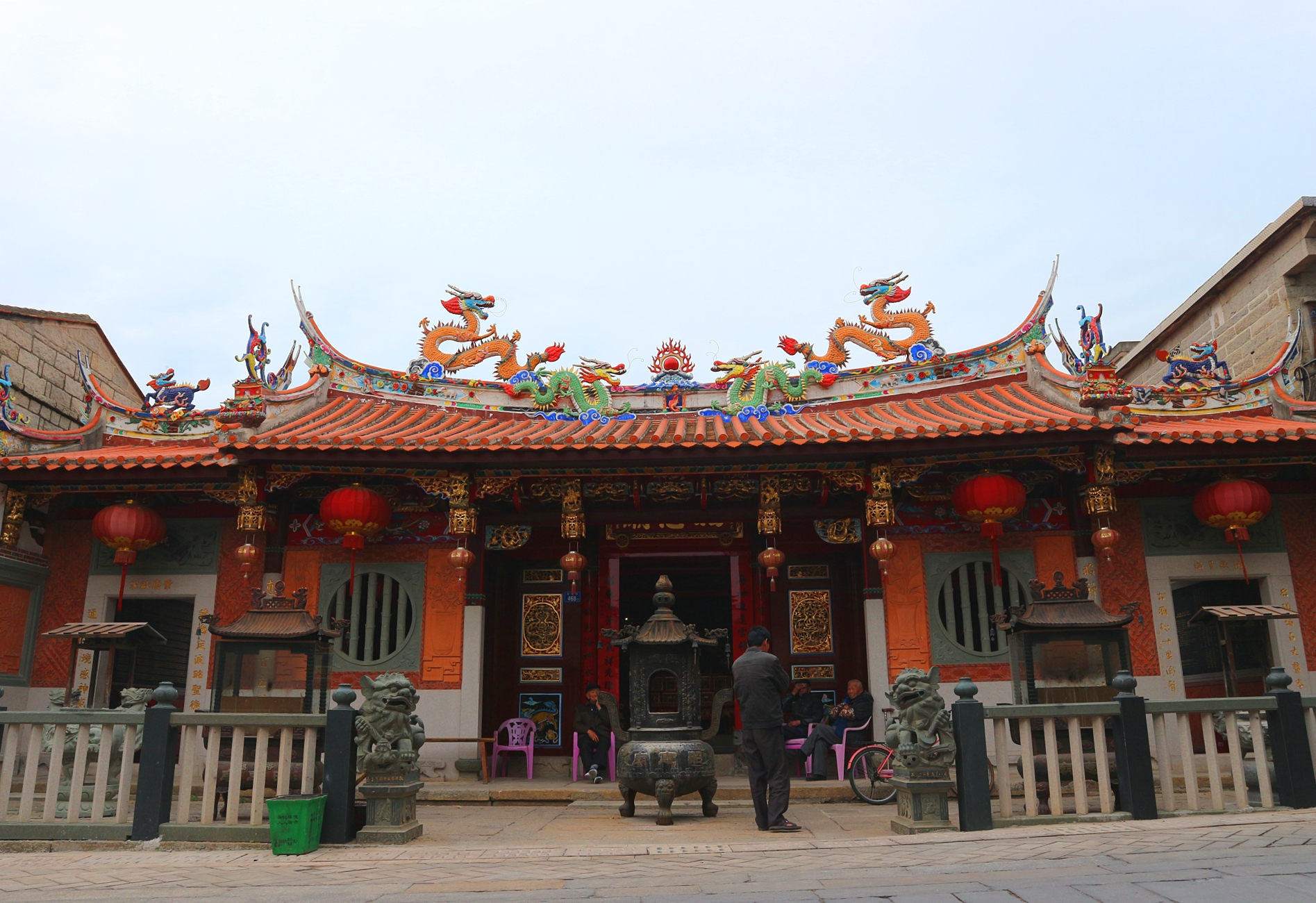 泉州洛阳桥头洛阳街"未有洛阳桥,先有昭惠庙"