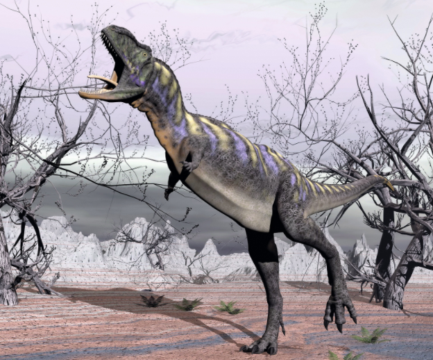 9:亚伯达龙(albertosaurus) 成年形态的亚伯达龙体长可达9米,体重在1