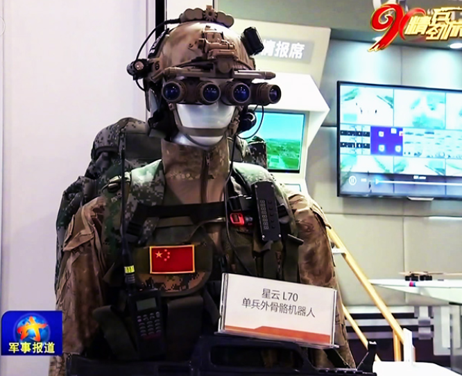 中国的"未来战士"亮相,我们的单兵外骨骼系统获得突破!