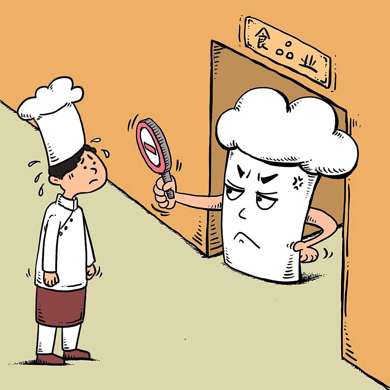 1,做厨师,不要纵欲,因为颠勺也是体力活.