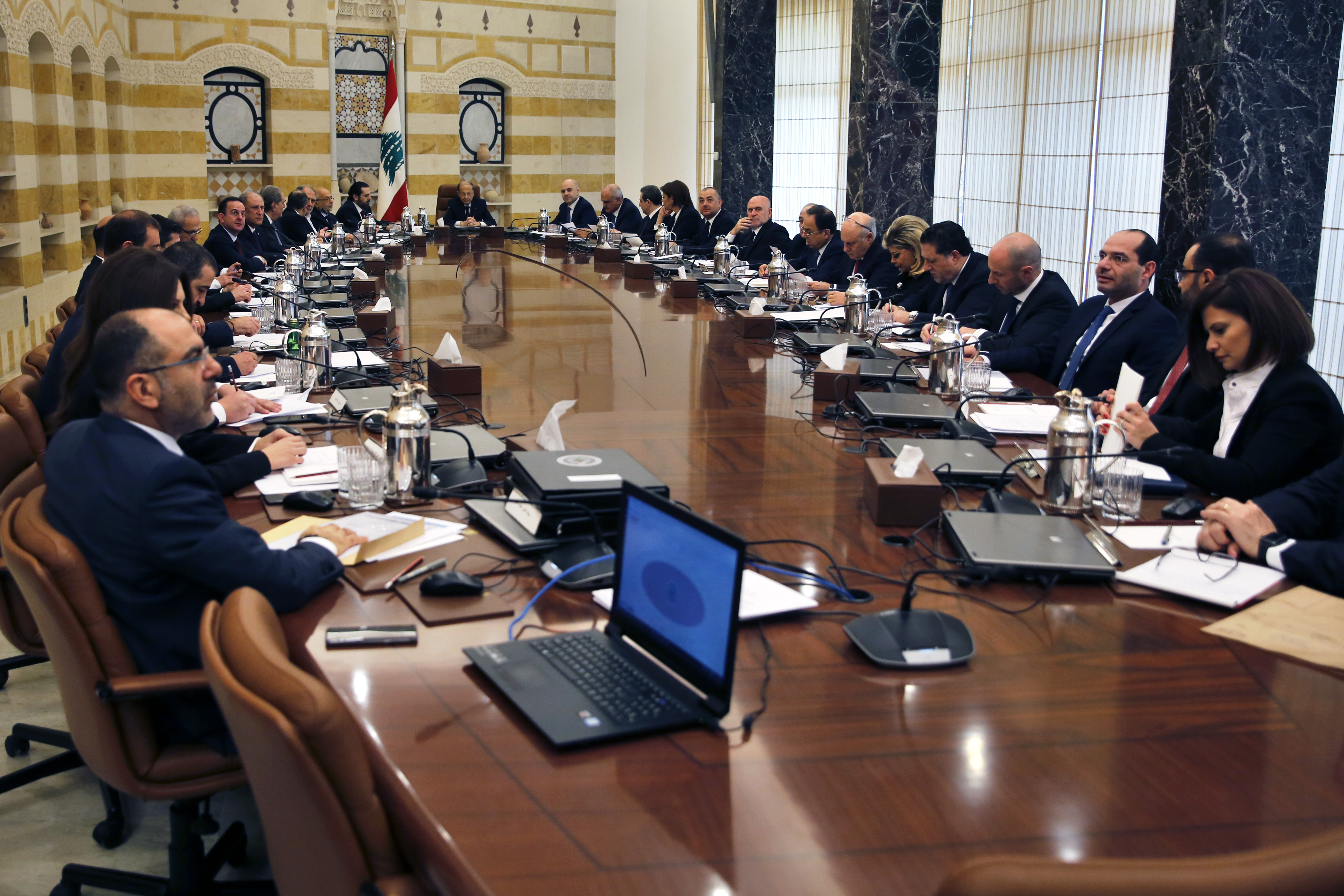 黎巴嫩新一届内阁举行首次会议