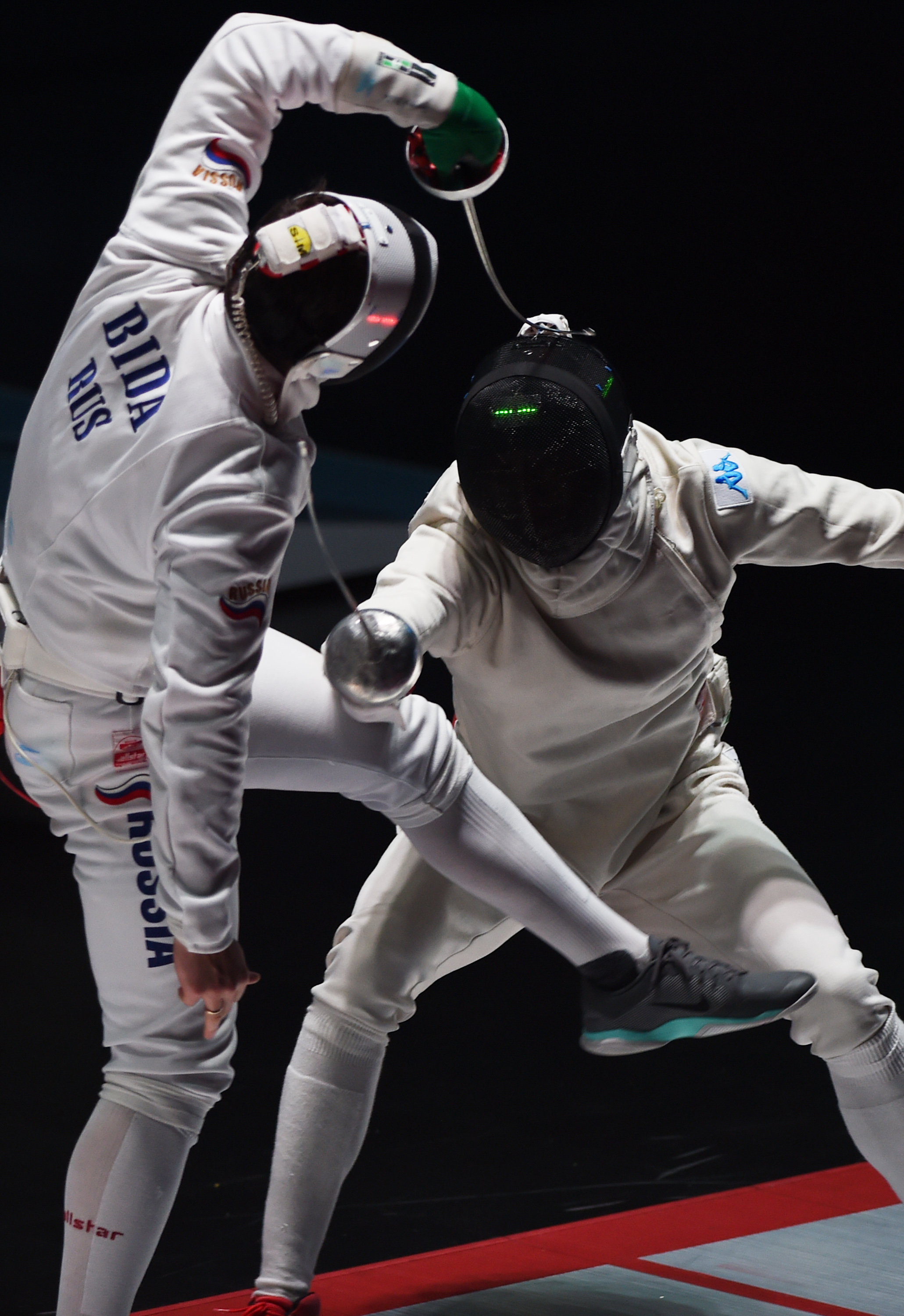 击剑——世锦赛:中国队无缘男子重剑团体四强(7)