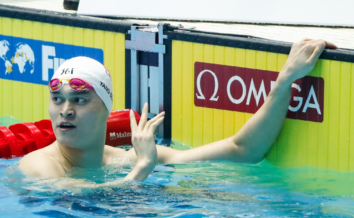 当日,在韩国光州举行的2019游泳世锦赛男子400米自由泳决赛中