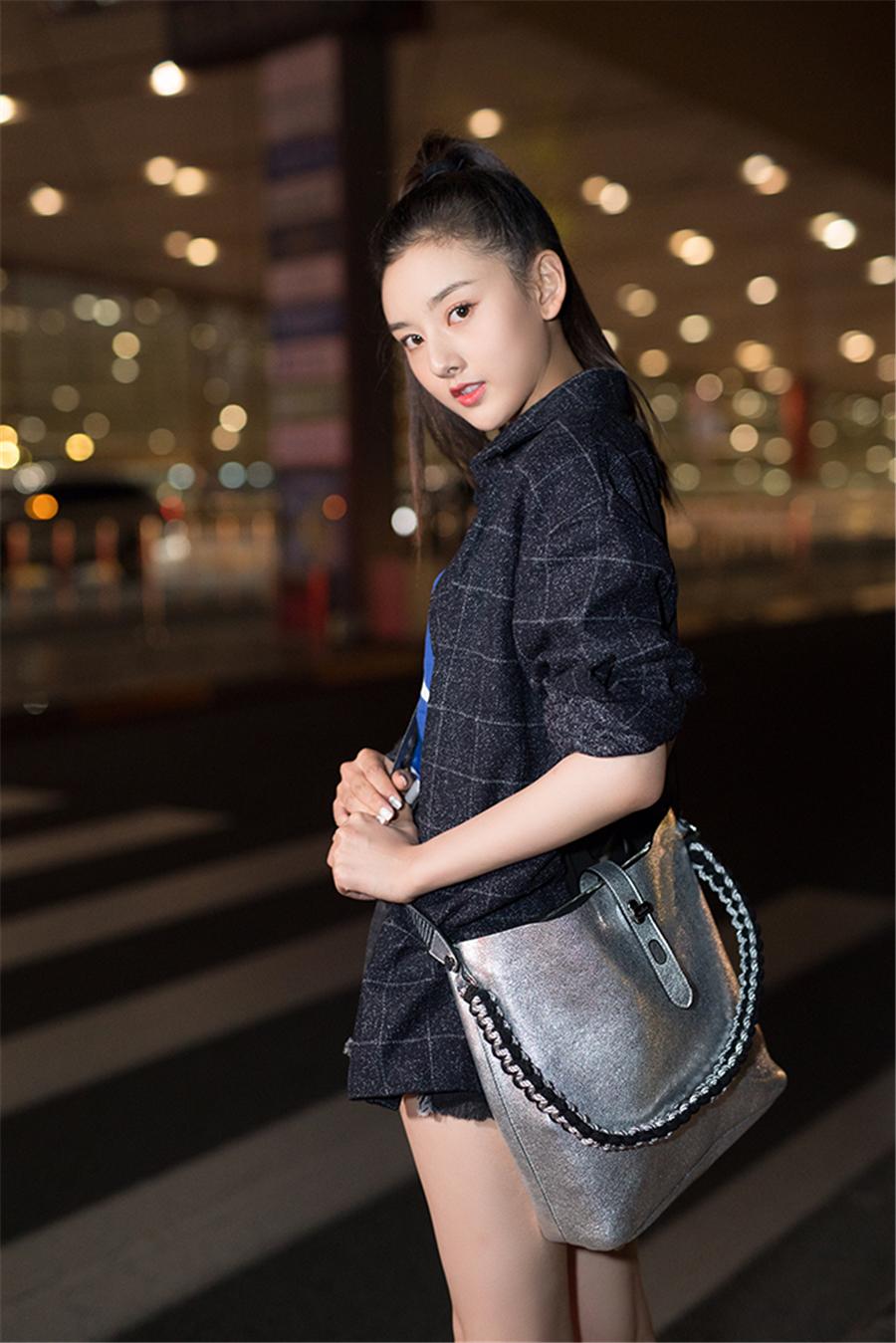 五官清丽可人的她,身上找不出一点瑕疵,网友:神似张柏芝