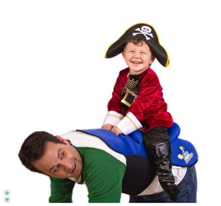 这个售价300元的儿童马鞍,竟是专门用来把爸爸们当马骑