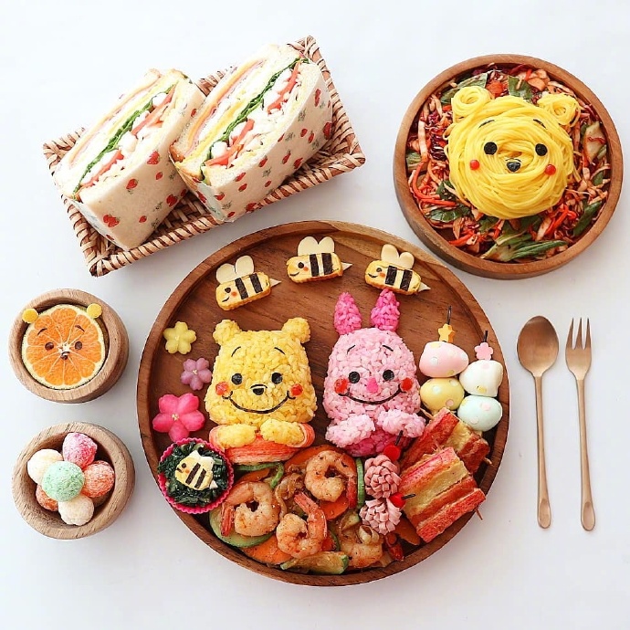 这样的卡通便当,你想吃哪一款