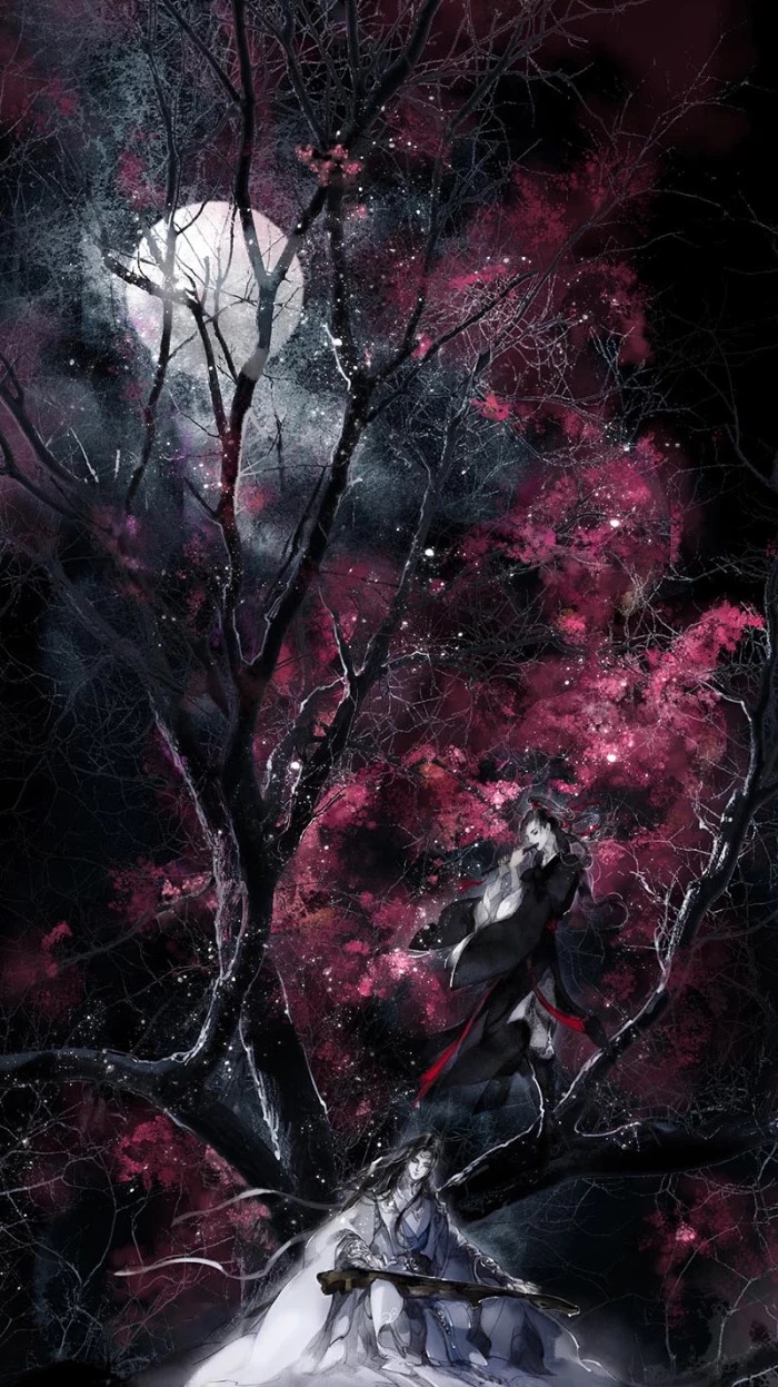 魔道祖师动漫古风壁纸,情不知所起,却一往情深!