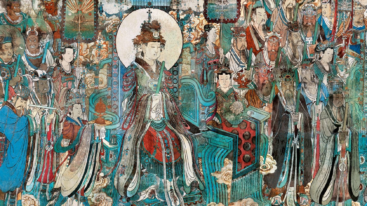 山西芮城永乐宫,壁画令人惊叹,感谢迁址的大师们!