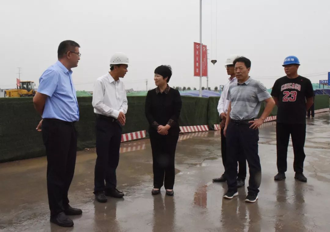 刘淑秀到河东区调研督导大气污染防治工作