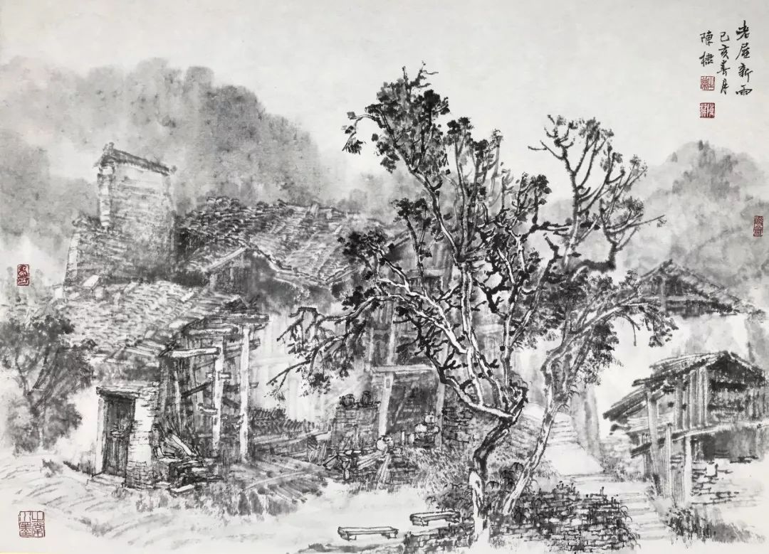 「艺术中国」——陳棣教授水墨写生作品