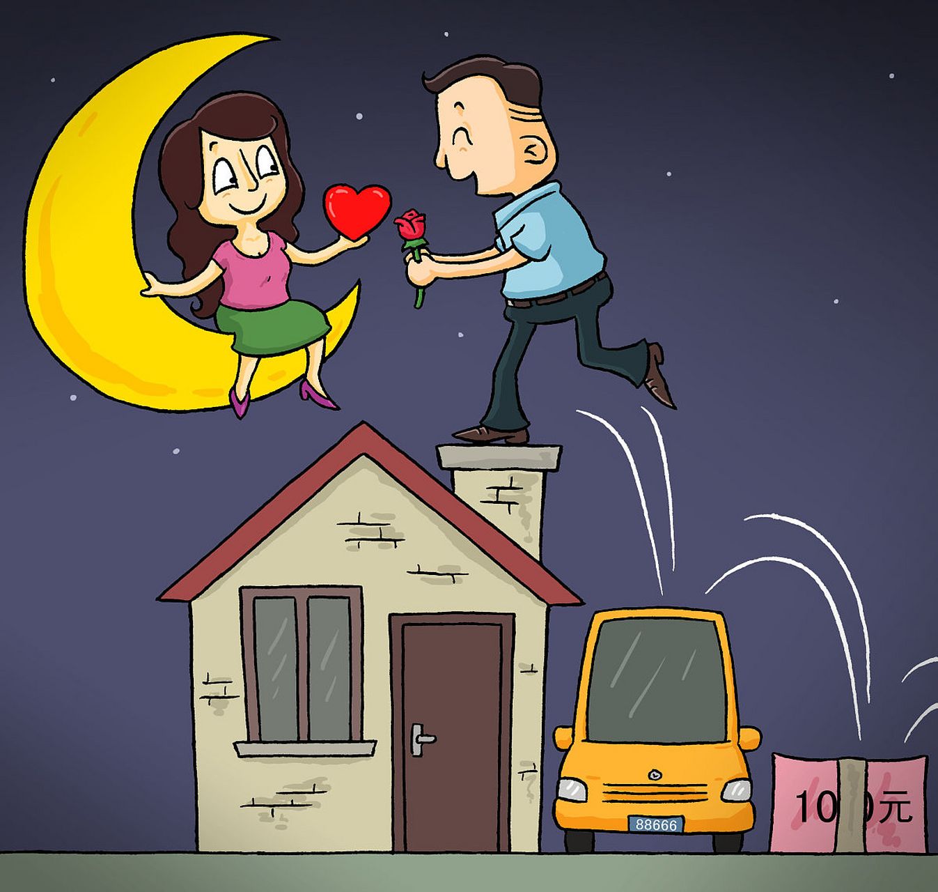 三舅晓得我在城里有套空着的房子,就在亲戚群里艾特我,跟我讲:"把房子