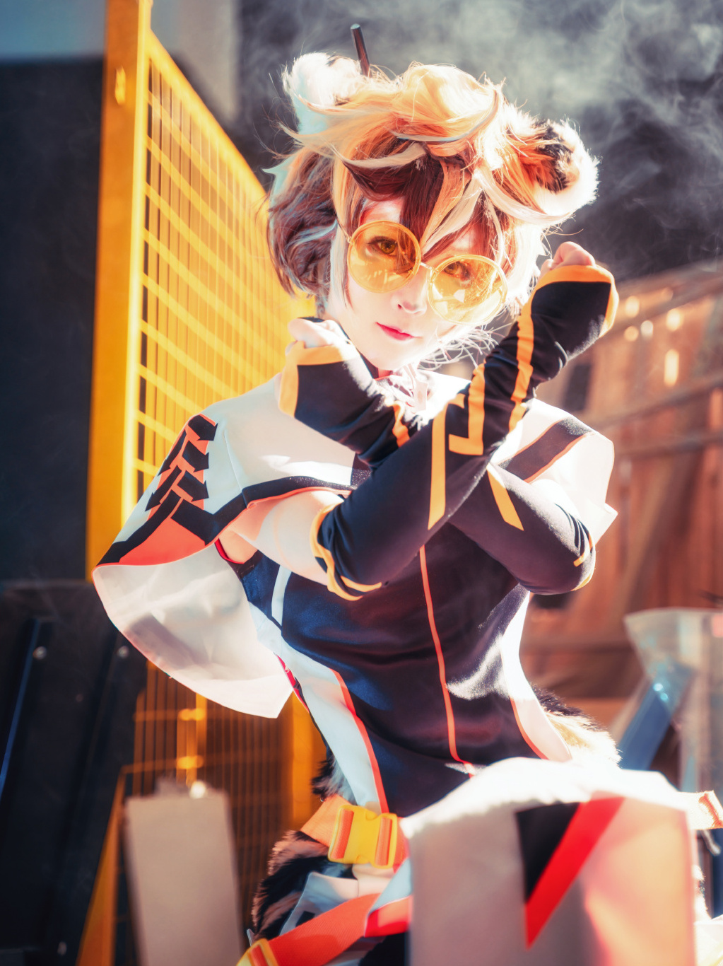 明日方舟槐琥cos:想去散步?走,我陪你,有我在,你会很安全