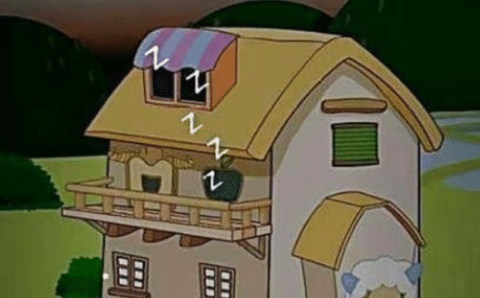 小羊的房子们一个比一个豪华,但是谁也比不上他的房子