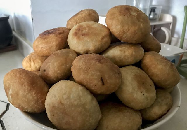 舌尖上的浦东美味:本地塌饼