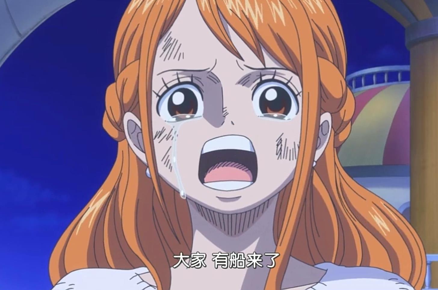 海贼王:娜美流泪的样子,真的能把人美哭