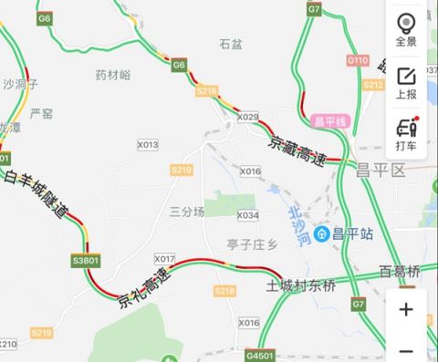 端午假期首日 京礼高速流量大