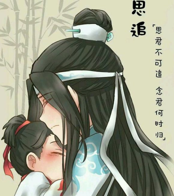 蓝忘机虽然清冷,但是对孩子是真好,几乎就是宠溺了.