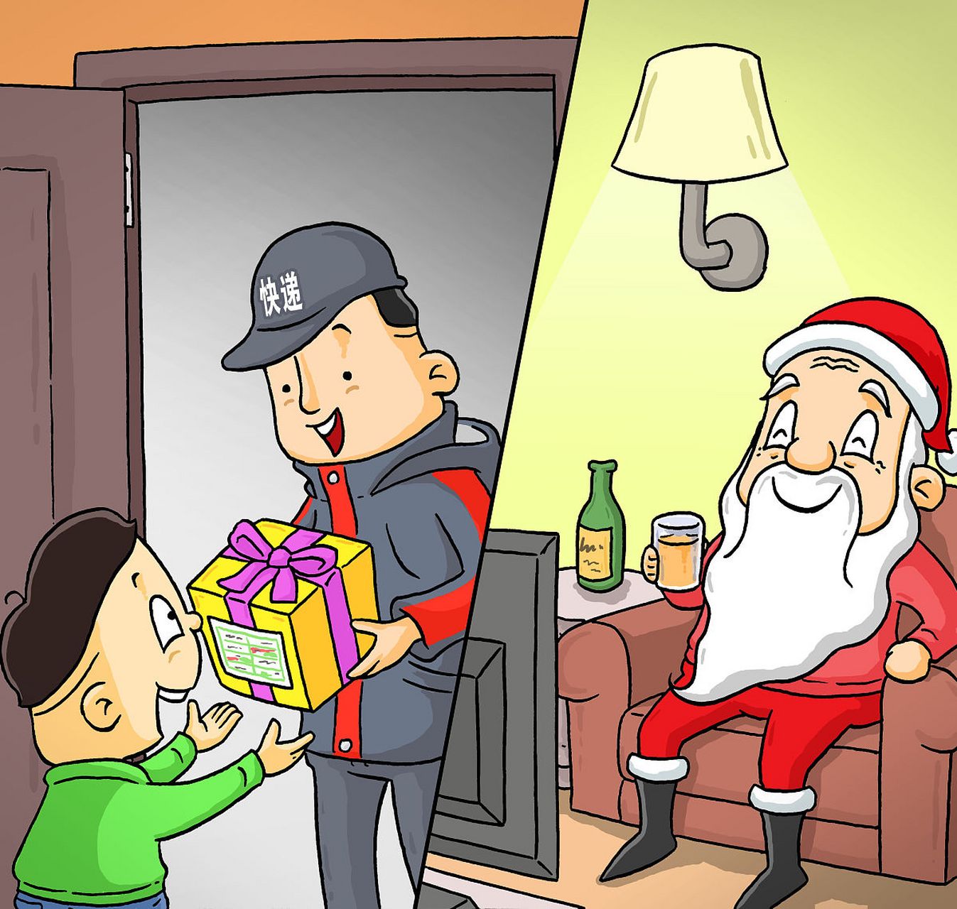 我怔了一瞬,心中的反感又多了一些