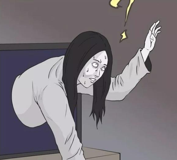 搞笑漫画:贞子偶遇商机,从此开启了创业之旅!