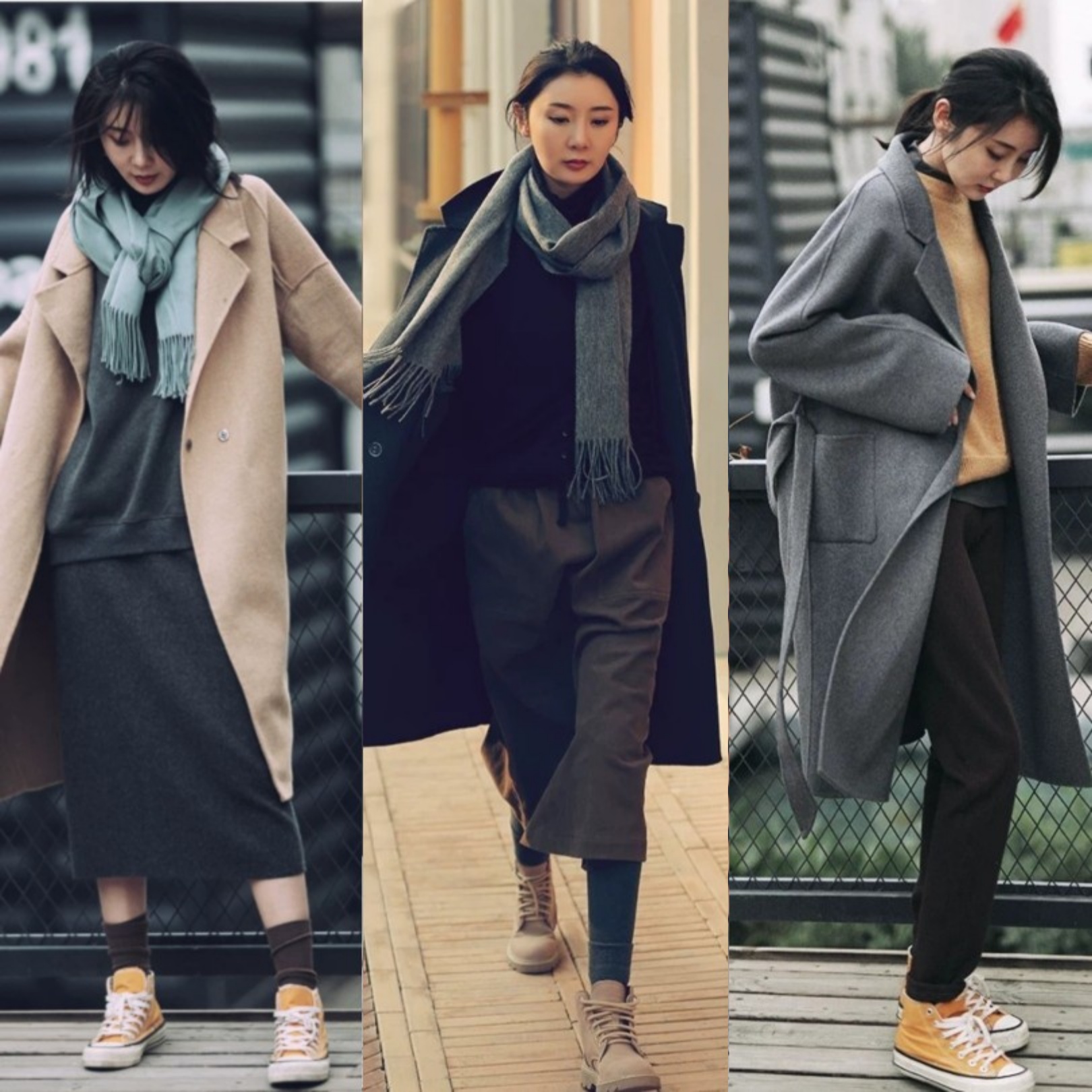 秋冬休闲文艺风穿搭,温雅气质透着不张扬的美,舒适又自在