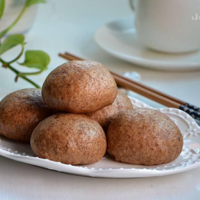 黑麦馒头,味道香浓,营养丰富