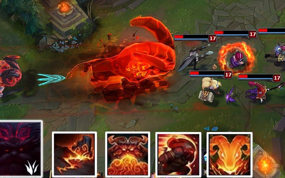 lol:奥恩线上直接买装备,这个英雄真的是不死不回家!