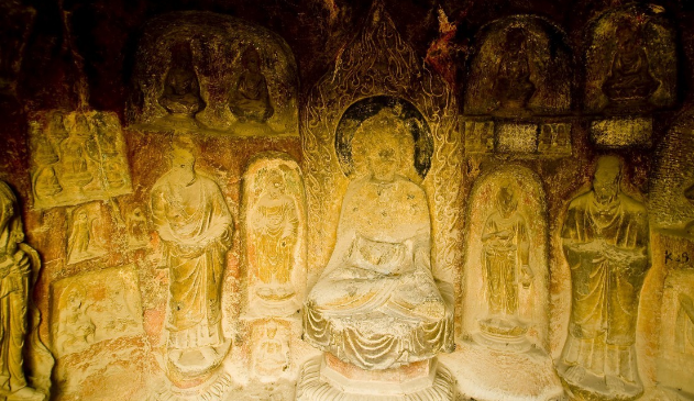 东千佛洞为敦煌石窟群之一