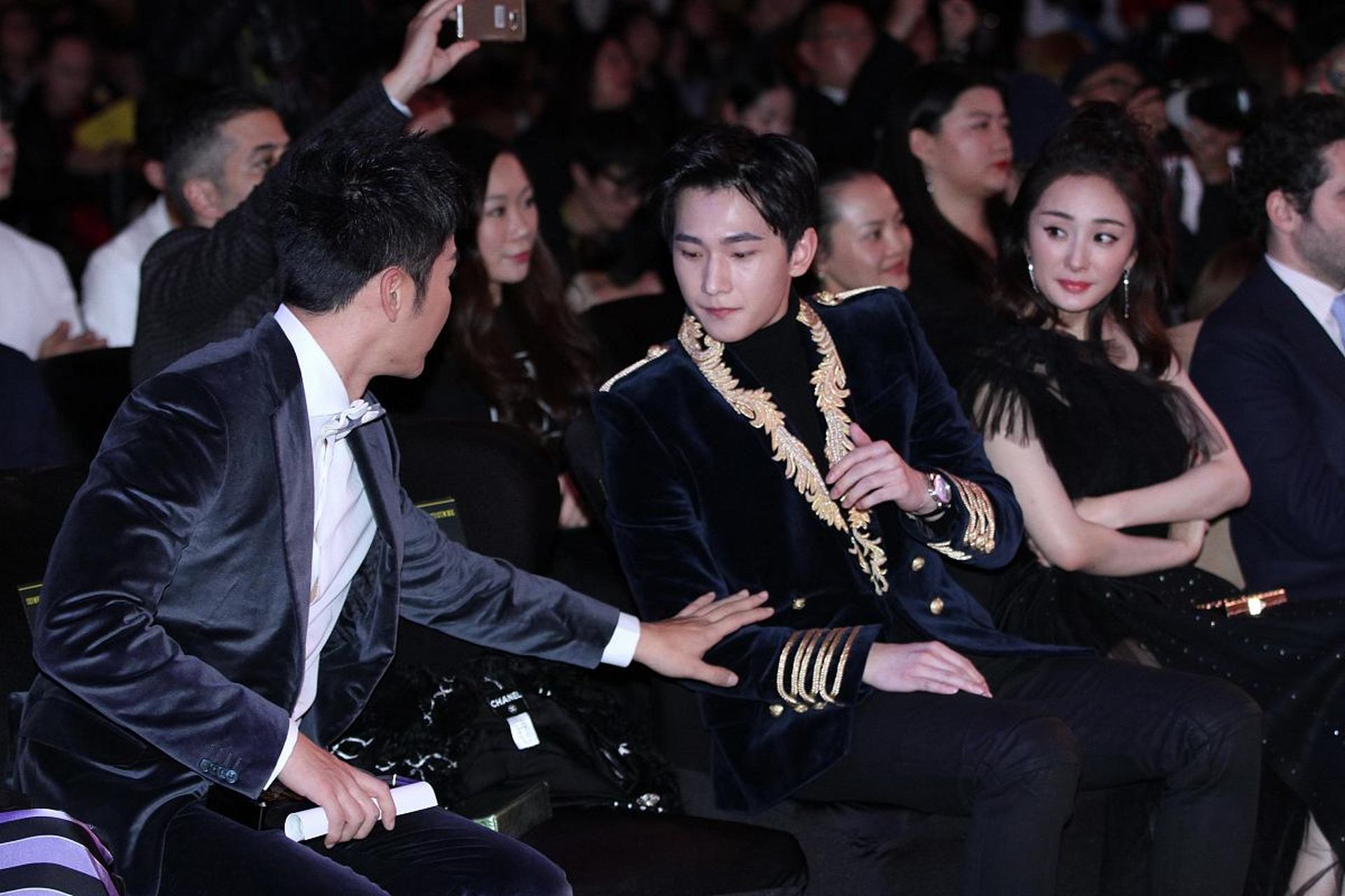 杨洋和杨幂,影版的夜华,和剧版的白浅!