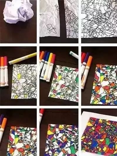14种创意绘画方式,挑战绘画新境界,和孩子一起大开脑洞!