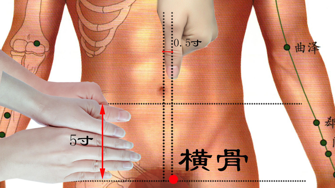 冲脉横骨穴准确位置